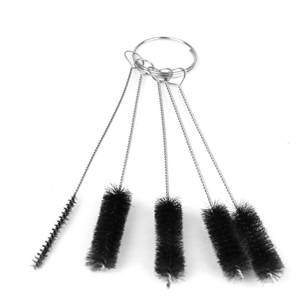 5pcs Tattoo Clean Cleaning Brushes Tube For Tattoo Machine Nozzle Gun