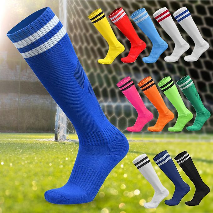 Soccer Socks Skidproof Breathable Footbll Socks Adults-L