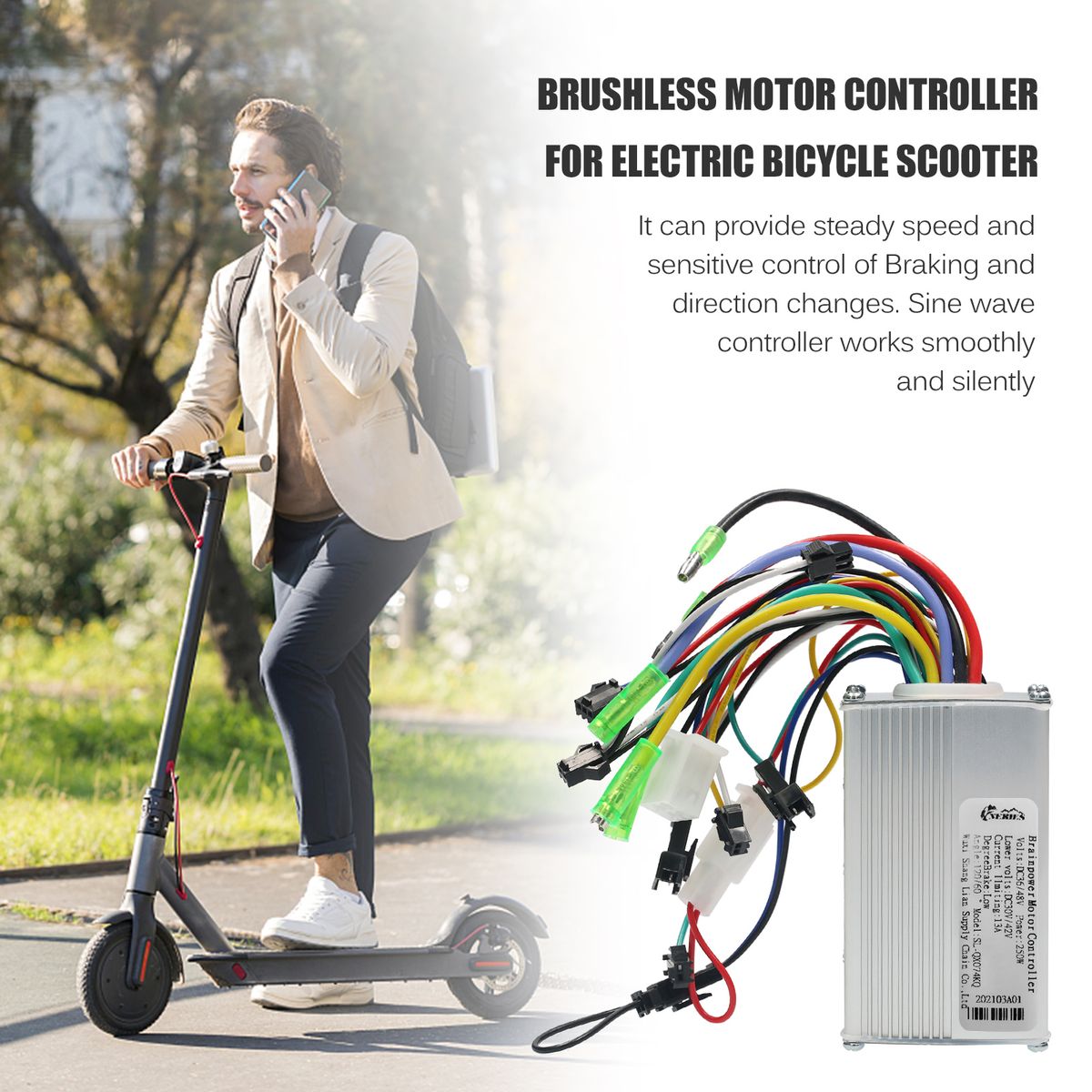 Brushless Motor Controller Aluminium Alloy Electric Bike
