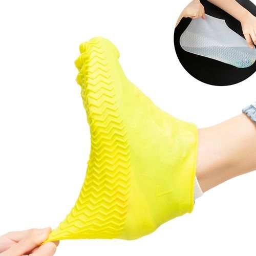 Boots Waterproof Shoe Cover Silicone Material Unisex Reusable