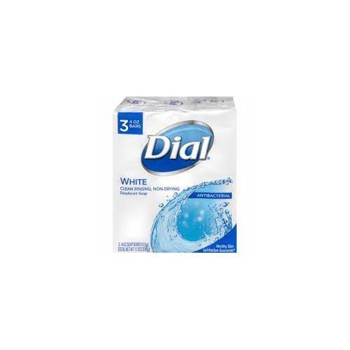 Antibacterial Bar Soap, White, (Pack Of 3)