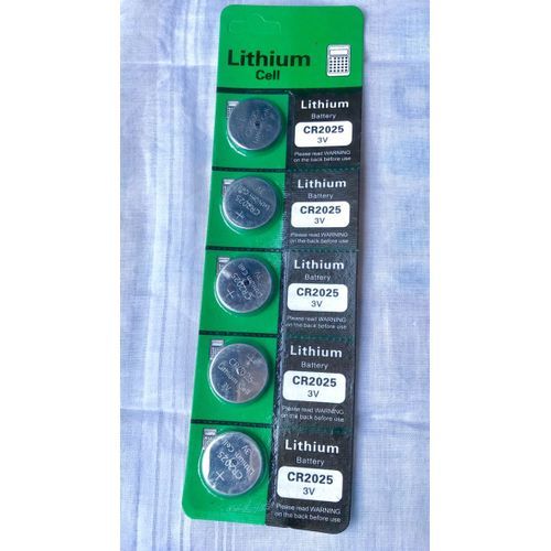 High Quality CR2025 3v Lithium Battery