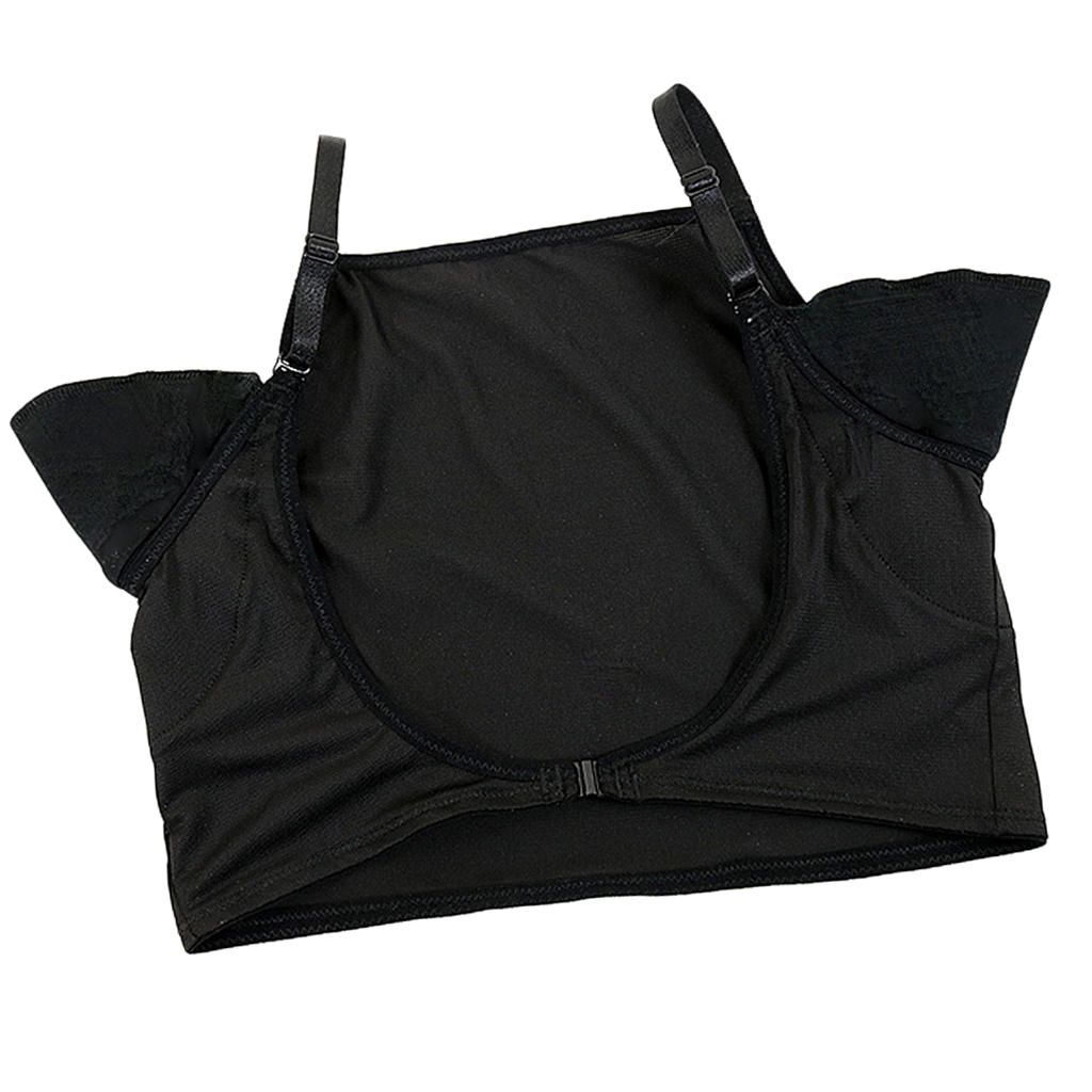 Vest Top Underarm Sweat Shield Pad Armpit Sweat Guards With Adjustable