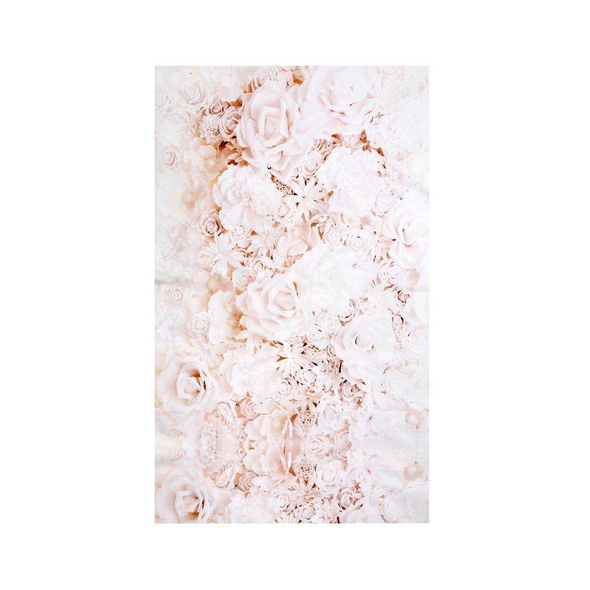 White Rose Flower Baby Vinyl Photography Background Backdrop Photo Studio Props # 90*150cm 90*150cm