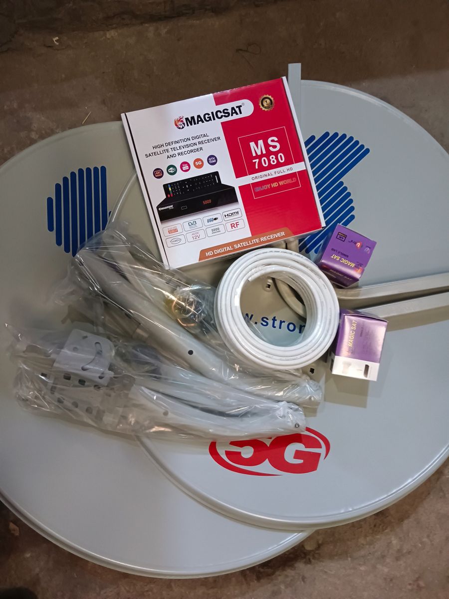 Free-to-Air Satellite Decoder Full Package MS-7080 X2
