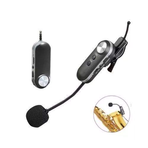 Rechargeable UHF Wireless Microphone For Saxophone