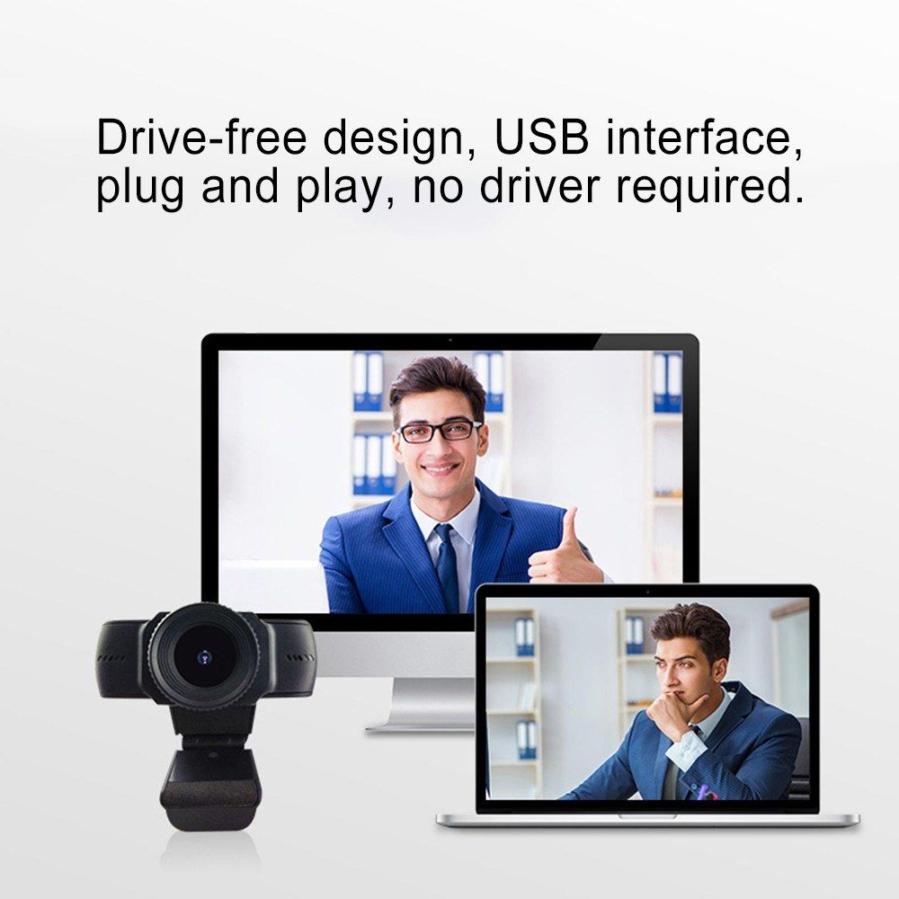 720P Webcam USB Camera Video High Definitionm Auto Focus Web