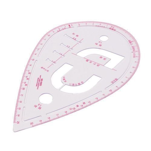 10 Style Multi Soft Design Drawing Comma Line Straight French Curve Ruler Set