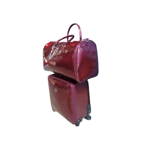Glossy Travel Luggage Bag - Duffle Bag 20" Pilot 18"
