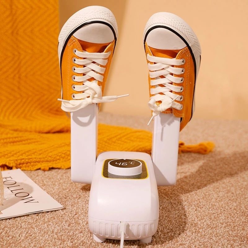 Household Electric Retractable Shoe Dryer Dry Shoes Machine Ozone Deodorization Sterilization Heater For Clothes Socks 220V- Classic Style
