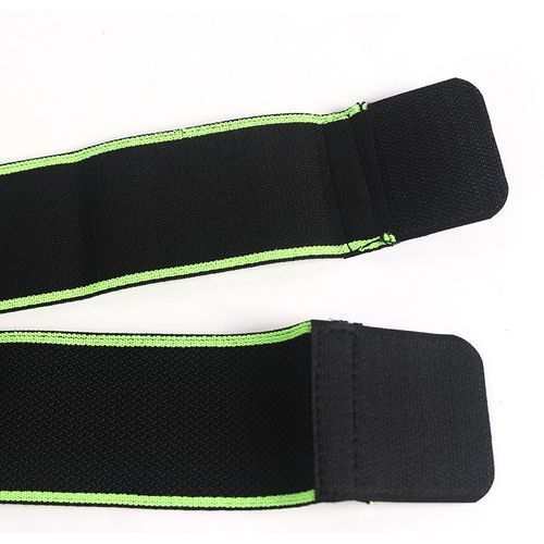 Green Knee Protective Padding Sports Pressure Strap Fitness