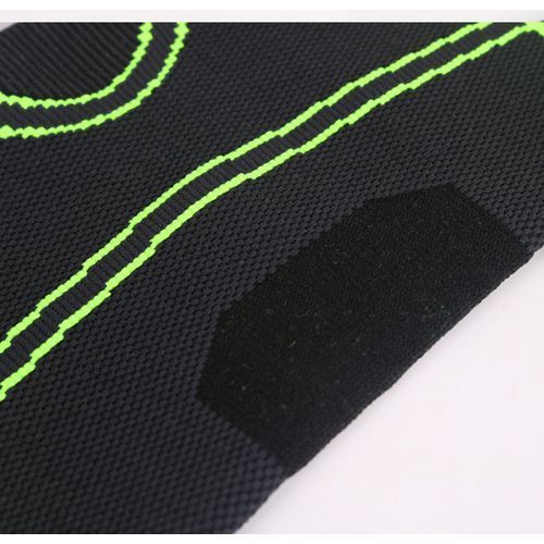 Green Knee Protective Padding Sports Pressure Strap Fitness