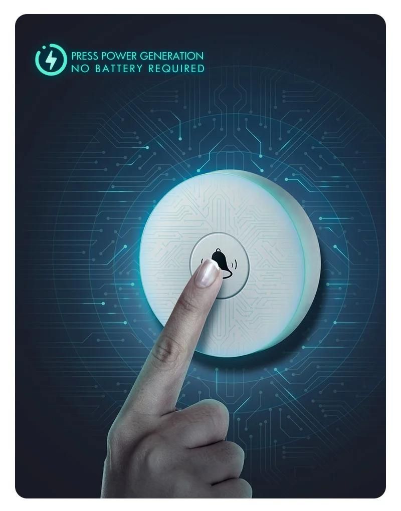 Battery free power generation, door opening reminder, horn alarm