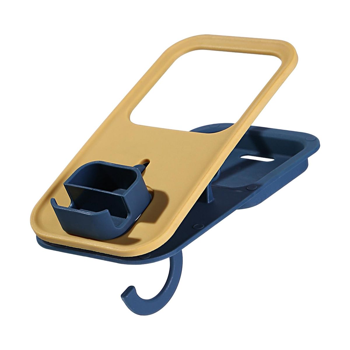 Desktop Organizer Multifunctional Hook Storage Holder Blue