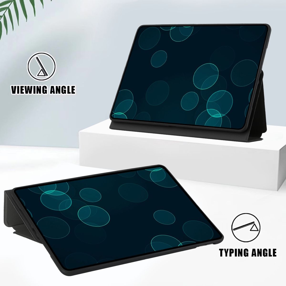 For Samsung Galaxy Tab A7 Lite 8.4 T220/T225 Leather Case (Black)
