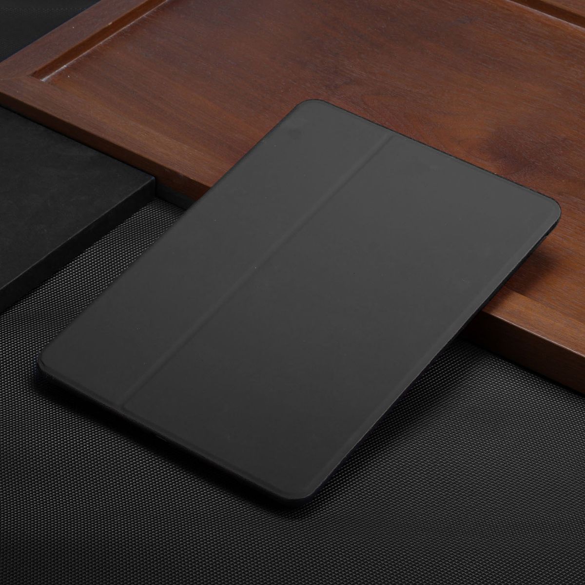 For Samsung Galaxy Tab A7 Lite 8.4 T220/T225 Leather Case (Black)