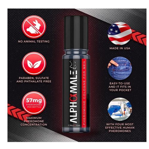 Pheromone Infused Oil Cologne Men's 10 Ml