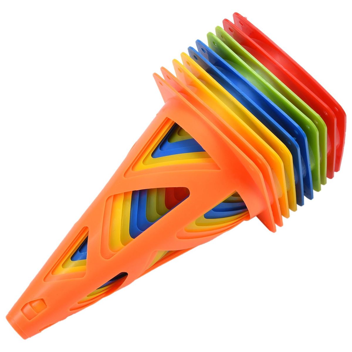 Soccer Training Cones Collapsible Windproof Marker Agility
