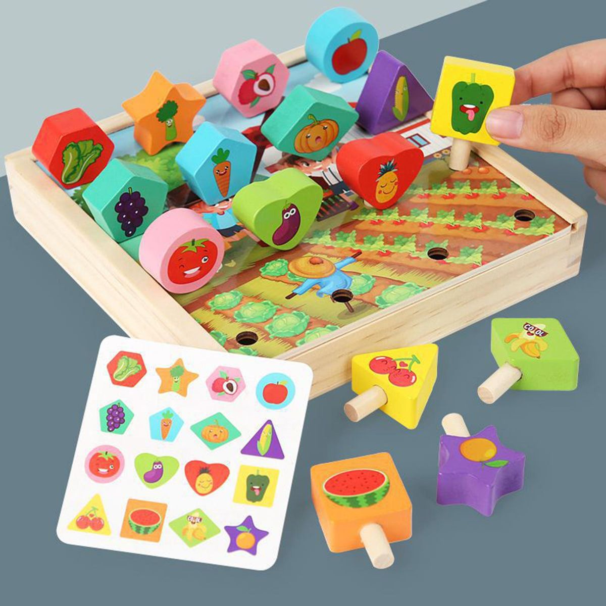 Block Sorting Toy Early Educational Shape Sorting Toy Multicolor