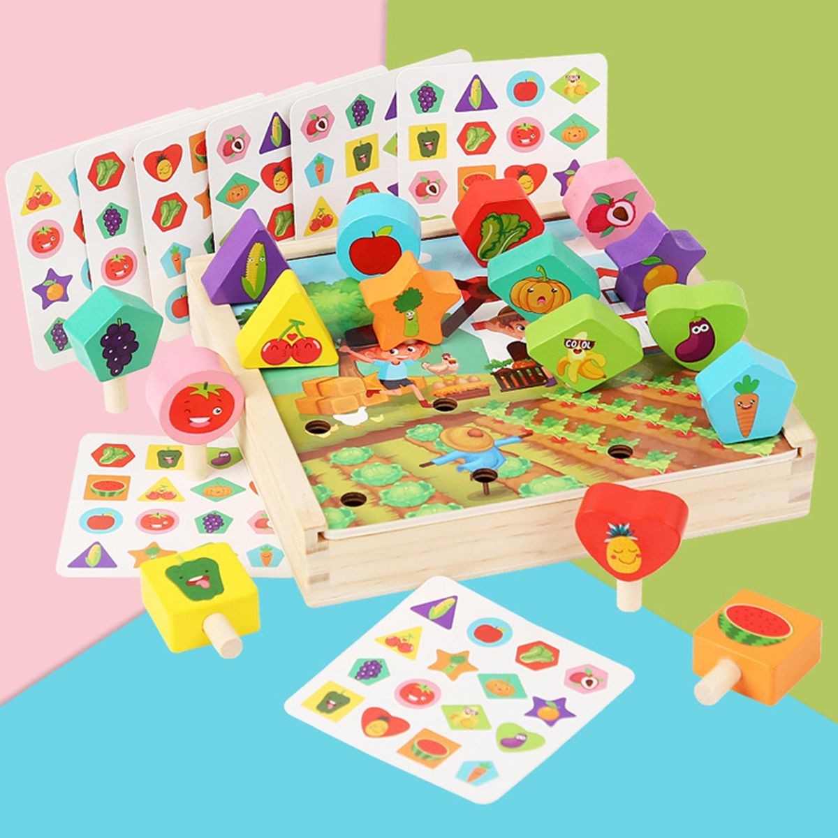 Block Sorting Toy Early Educational Shape Sorting Toy Multicolor