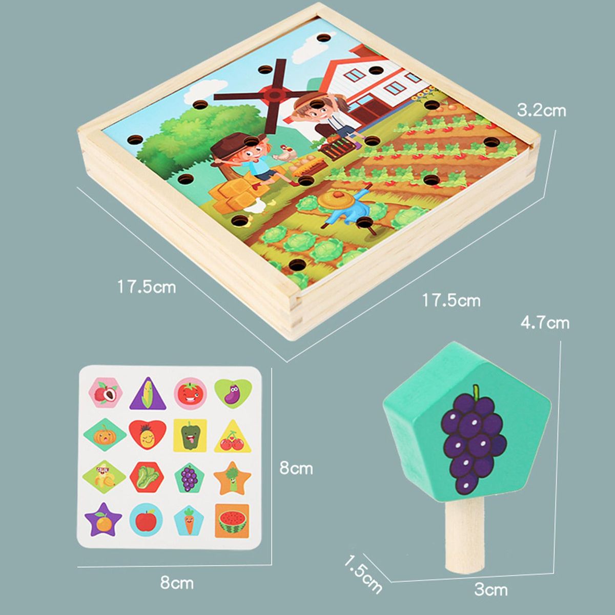 Block Sorting Toy Early Educational Shape Sorting Toy Multicolor