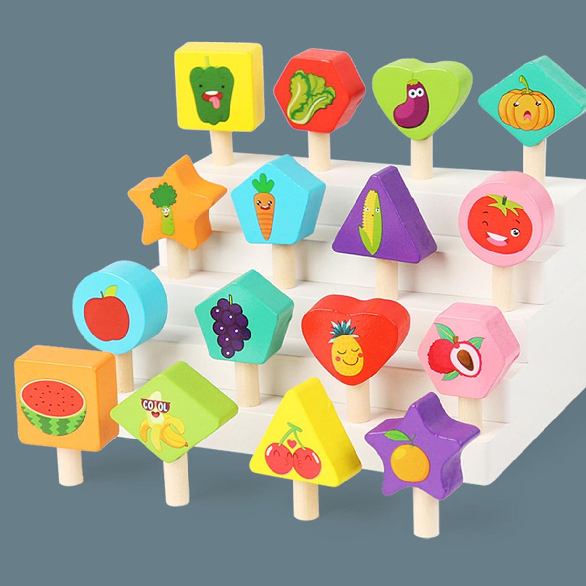 Block Sorting Toy Early Educational Shape Sorting Toy Multicolor