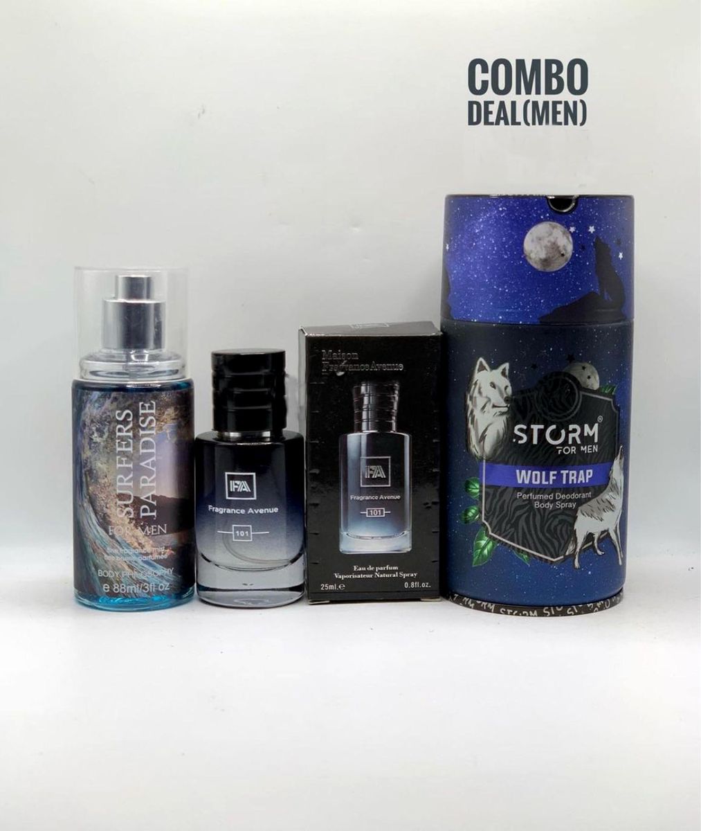 Mature & Seductive Combo In Fragrance Avenue/Body Mist/Storm Wolf Trap Body Spray