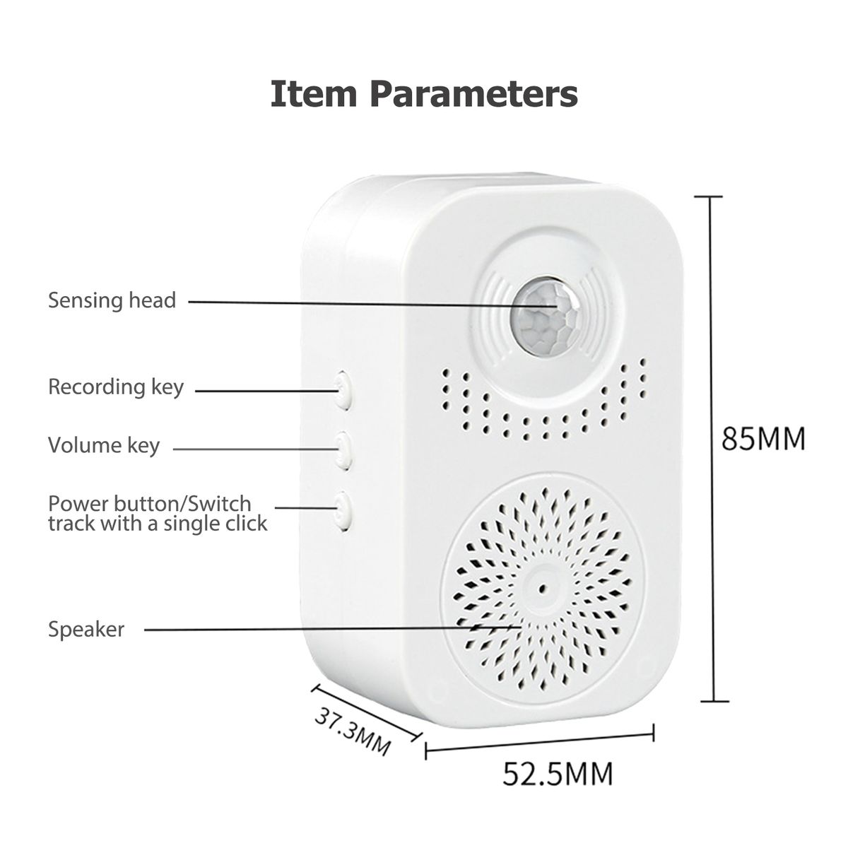 Infrared Induction Voice Reminder Entrance Welcome Greeting