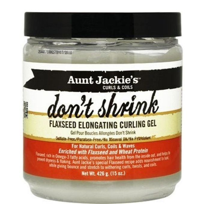 Don't Shrink Flaxseed Elongating Curling Gel, 15oz