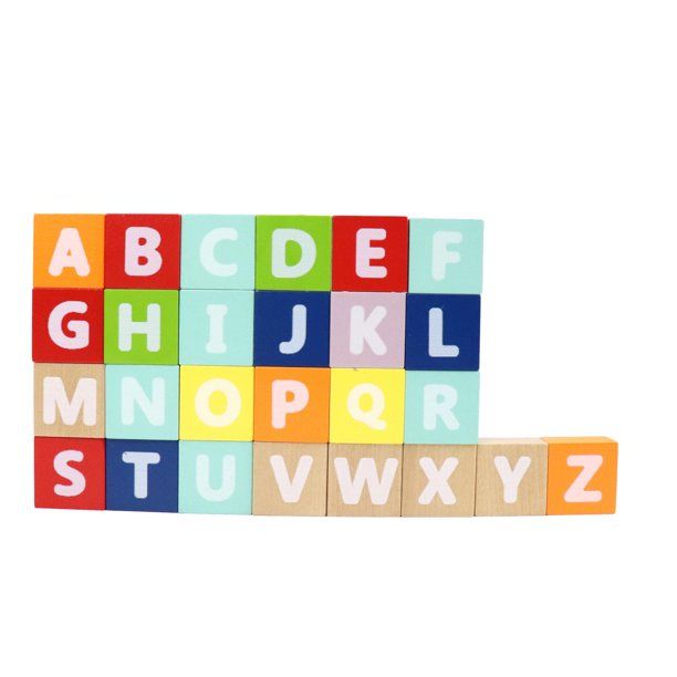 Count And Spell Block Set, 50-Pieces