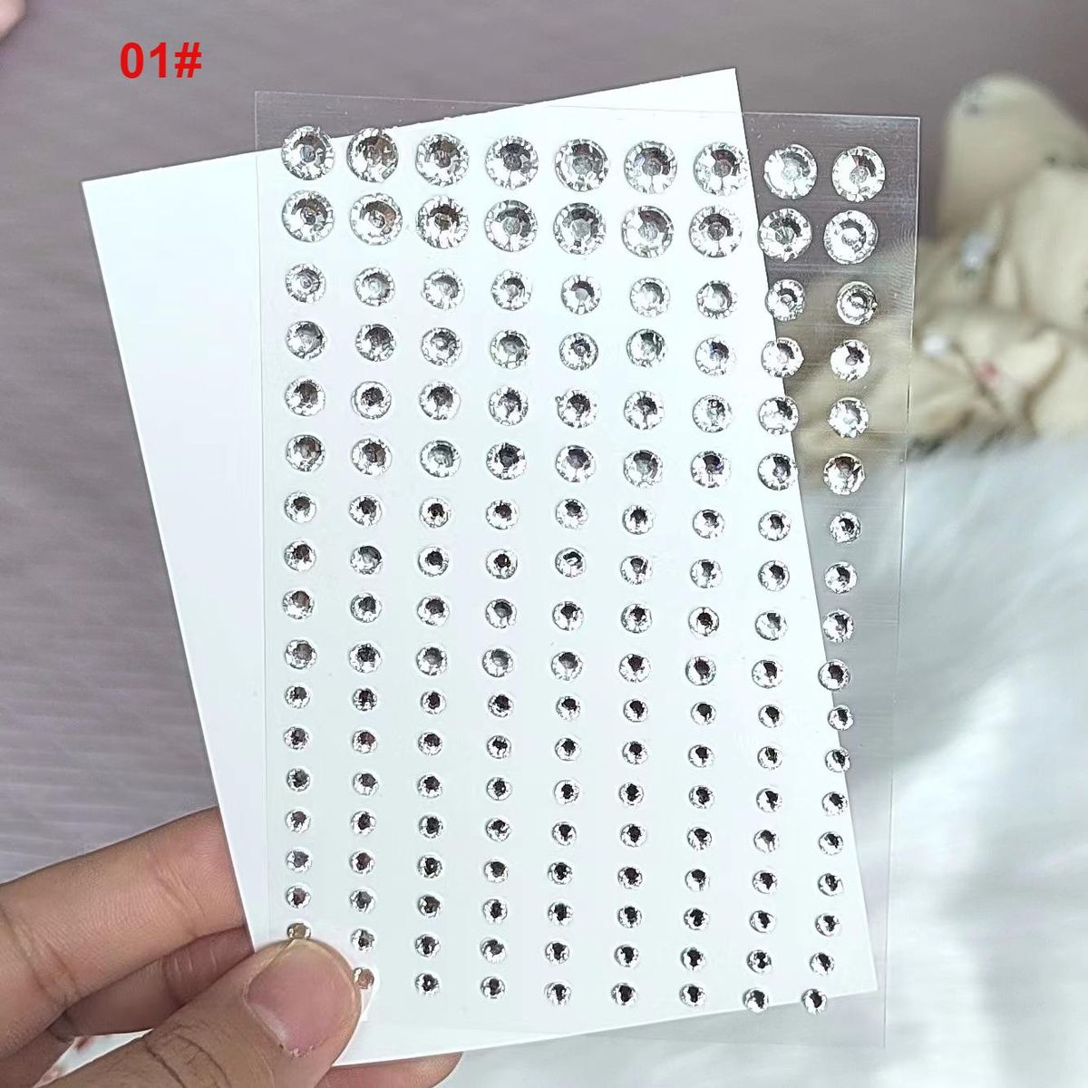 Shiny Diamond in the Debris Face Light Diamond Eye Makeup Decorative Sticker