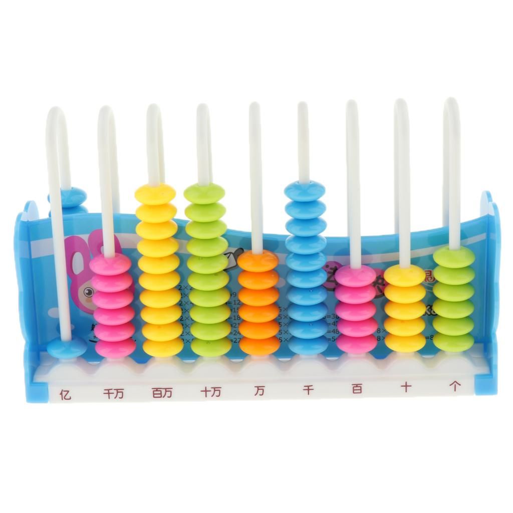 Cartoon 9 Rows Bead Abacus Counting Toy For Kids