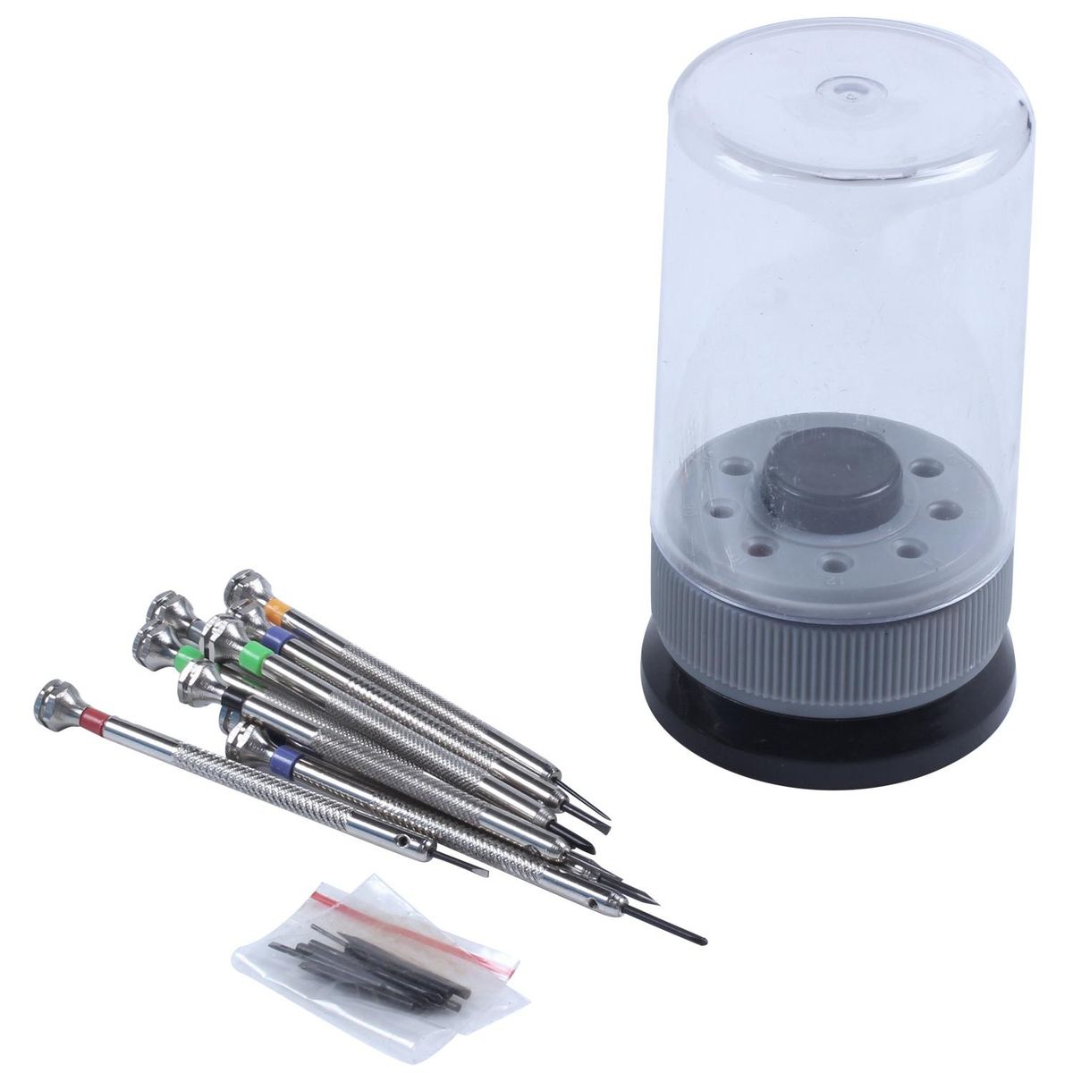 9Pcs 0.8mm-2.0mm Watch Screwdriver Screw Driver Kit Repair T