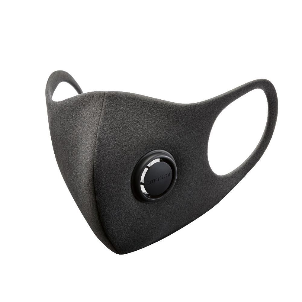 Smartmi Anti-Pollution Air Sport Face Mask Respirators Block PM2.5 Haze Anti-haze Adjustable Ear Hanging 3D Design Comfortable with Ventilating Valve