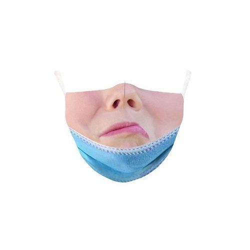 3D Breathable And Dustproof Funny Washable Mask 8 Piece