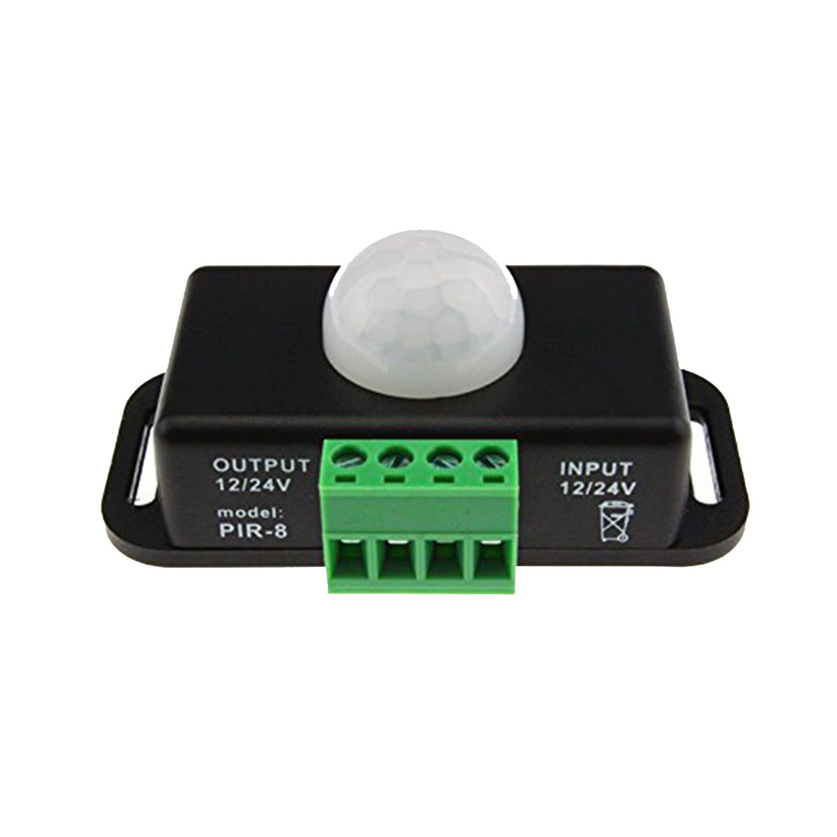 DC 12V 24V 8A Automatic Adjust PIR Motion Sensor Switch IR