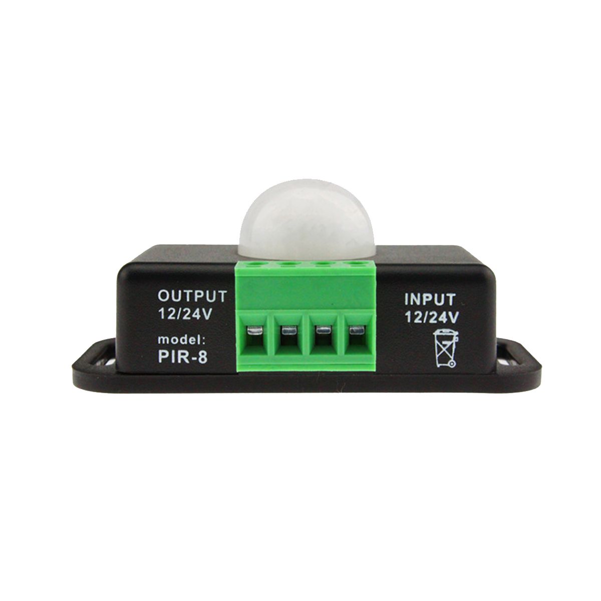 DC 12V 24V 8A Automatic Adjust PIR Motion Sensor Switch IR