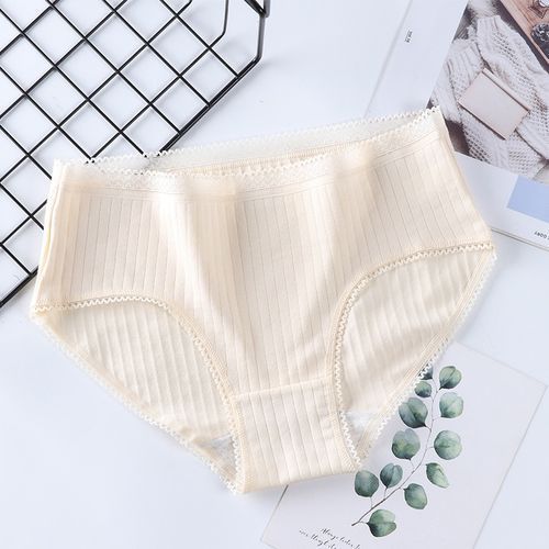 3Pcs Women Panties Lady Seamless High Waist Briefs Women Y Lingerie Intimates