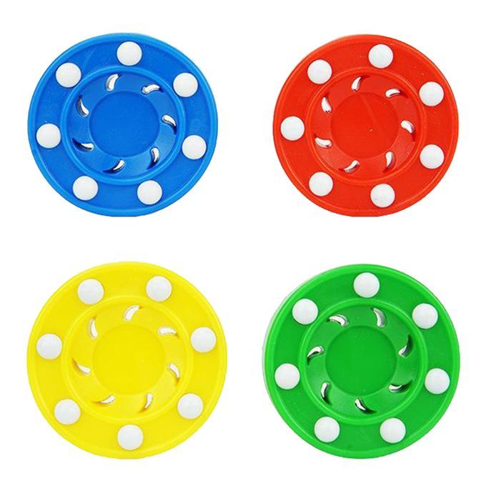 2pcs Roller Hockey Game Puck Pro Shot For Practicing And Classic Blue
