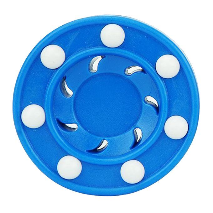 2pcs Roller Hockey Game Puck Pro Shot For Practicing And Classic Blue
