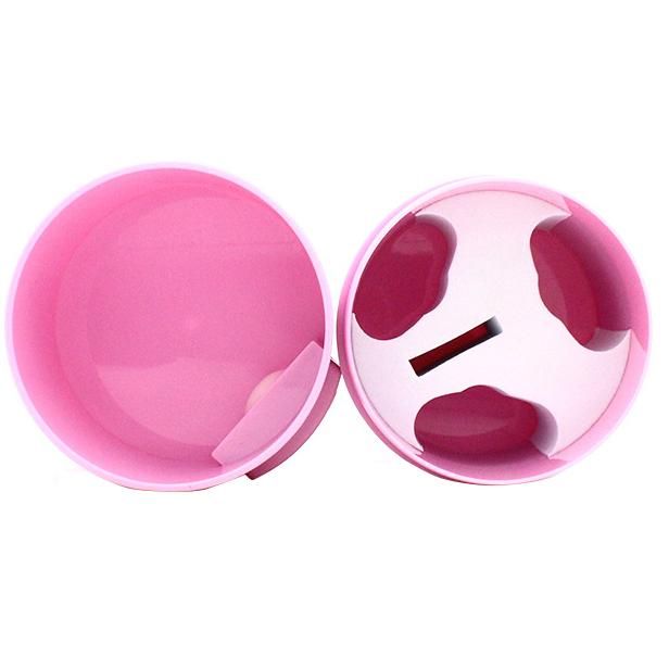 Eyelash Glue Storage Tank Eyelashes Extension Glue Adhesive Stand Jar Activated Sealed Box 4 Cells Container Black