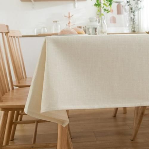 180cm Solid Linen Tablecloth Decorative Home Kitchen Table Cloth For Party Banquet Wedding Nordic Table Cover Toalha De Mesa Manteles