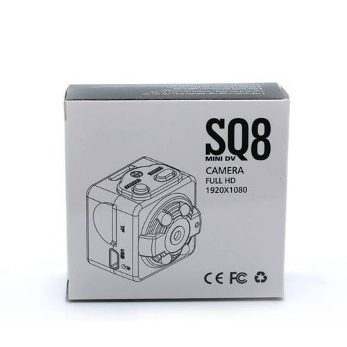 SQ8 Smart 1080p/ 720p HD Small SecrMicro Mini Camera Video Cam Night Vision Wireless Body DVR DV Tiny Minicamera Microchamber(Bundle1)(720p)