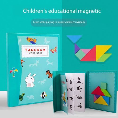 Montessori Wooden Jigsaw Tangram