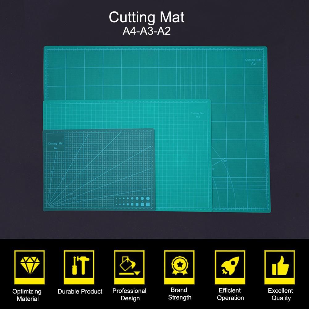 A2 A3 A4 PVC Cutting Mat Double-sided Self Healing Cutting Board Fabric Leather Craft DIY Cutting Pad Quilting Accessories Random Pattern