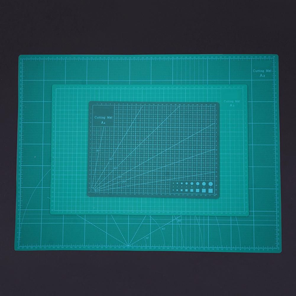 A2 A3 A4 PVC Cutting Mat Double-sided Self Healing Cutting Board Fabric Leather Craft DIY Cutting Pad Quilting Accessories Random Pattern