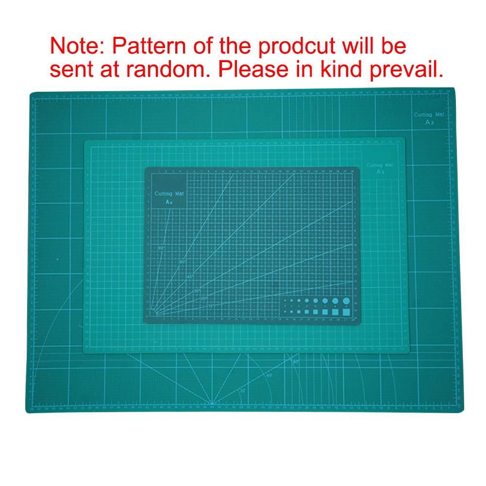 A2 A3 A4 PVC Cutting Mat Double-sided Self Healing Cutting Board Fabric Leather Craft DIY Cutting Pad Quilting Accessories Random Pattern