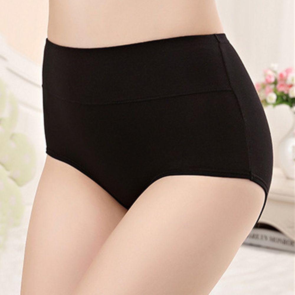 (Pink)Amazing Fashion New Arrival Women's Plus Size Modal Panties Full Coverage Briefs Underwears SAB