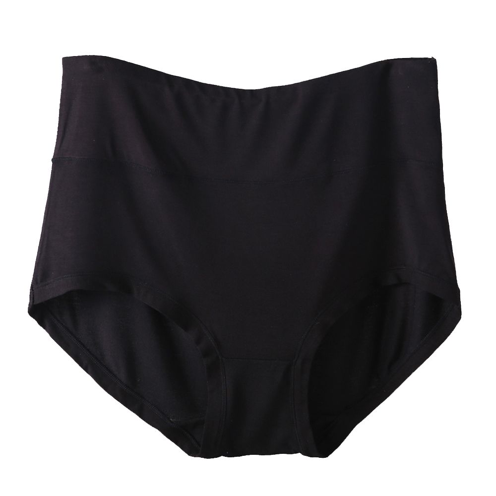 (Pink)Amazing Fashion New Arrival Women's Plus Size Modal Panties Full Coverage Briefs Underwears SAB