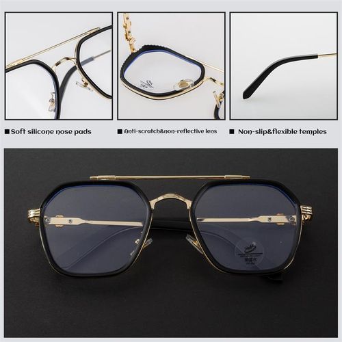 Anti-blue Light Glasses Metal Frame Fashion Retro Unisex